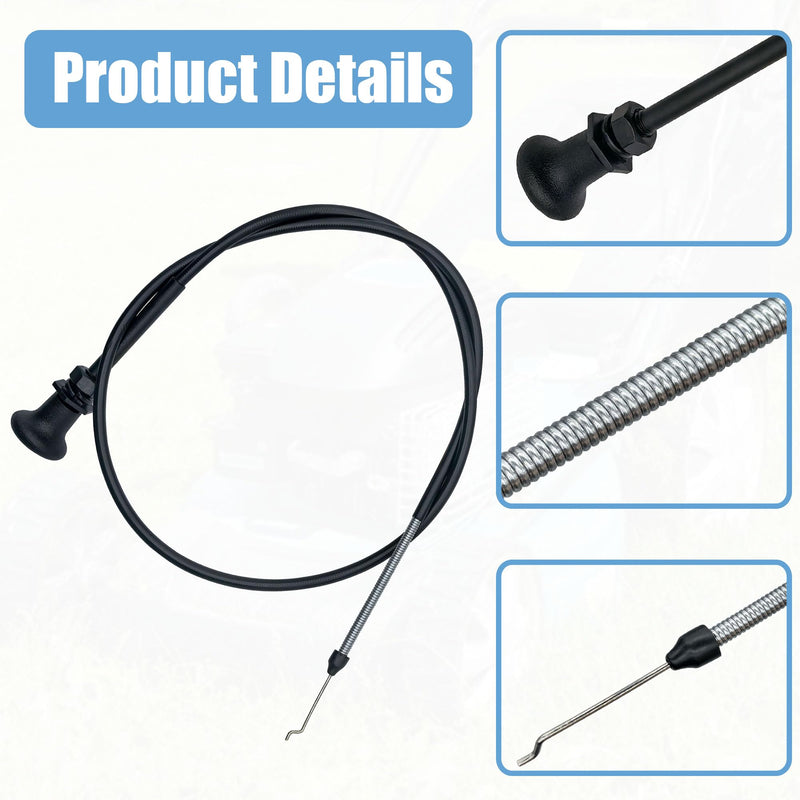 AOTWD 946-1085A Choke Cable 746-1085A 60-057 Fits MTD Cub Cadet Troy Bilt Lawn Mower