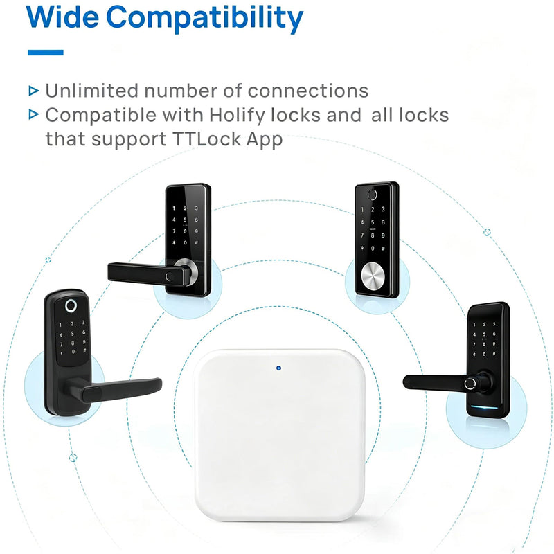 AceFox G2 Wi-Fi Gateway for TTLock, Works with Alexa Voice Control