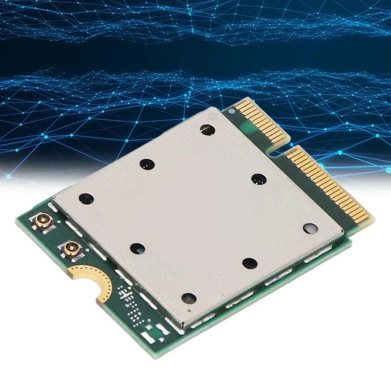 Wire Less Network Card Module, QCNCM865 Wire Less Card 2.4G 5G 6Ghz Triple Band M.2 Bluetooth 5.3 WiFi7 5.8Gbps Wire Less Network Adapter Card Module for 11