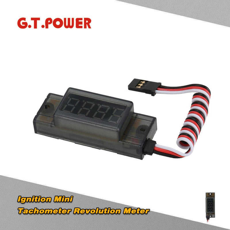 GoolRC G.T.Power Ignition Mini Tachometer Revolution Meter for RC CDI Petrol Gas Engine