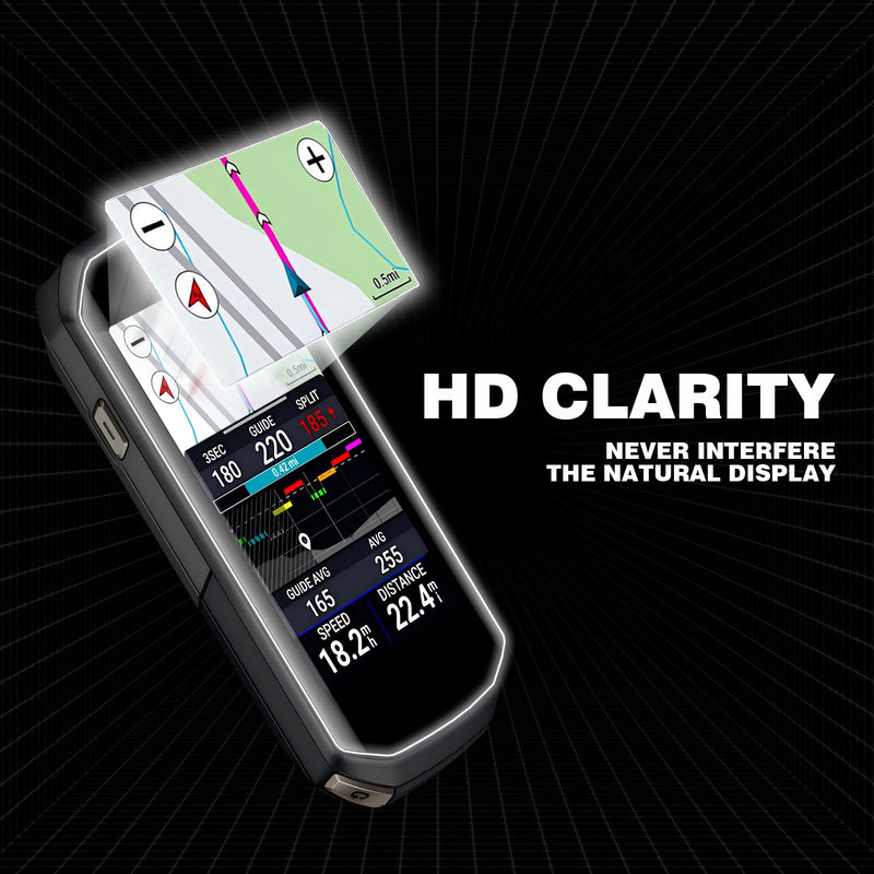 2‑Pack Tempered Glass Screen Protector for Garmin Edge 1050 – 9H Hardness Anti‑Scratch, HD Clear with Oleophobic Coating, Precision Fit for Curved GPS Cycling Touchscreen 2