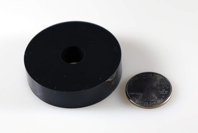 Sorbothane Premium Vibration Isolation Washer (2" OD x 0.5" ID x 0.5" Thick, 70 Durometer (Hard)) 2" OD x 0.5" ID x 0.5" Thick 70 Durometer (Hard)