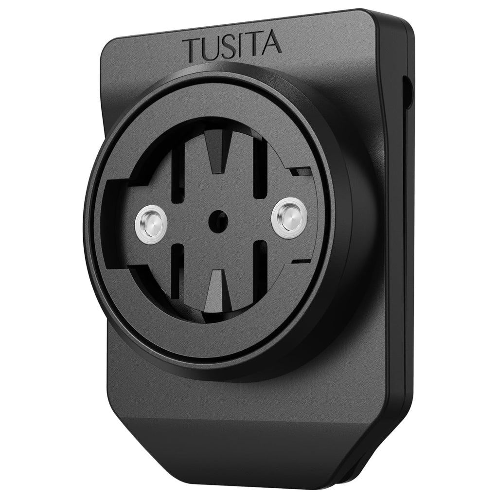 TUSITA Cycling Saddle Bag Clip Mount (Large Slot) Compatible with Garmin Varia RTL515, RTL510, RVR315 Large Slot