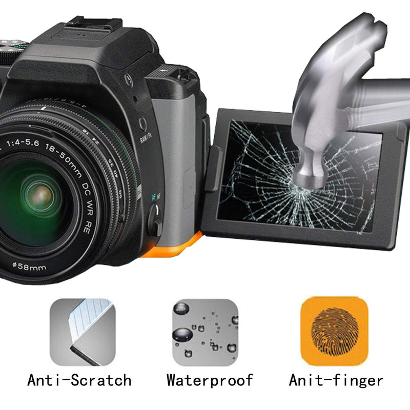 Glass Screen Protector Compatible for Canon Powershot sx740 hs sx730 hs, Clear Tempered Glass Hard Protective Shield Film Cover (3pack)