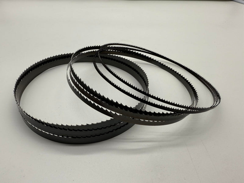 AYAO 80 inch Bandsaw Blades Assortment (1/8" X12TPI, 1/4" X6TPI, 3/8" X6TPI) to fit Craftsman 12" Band Saw, 3PK
