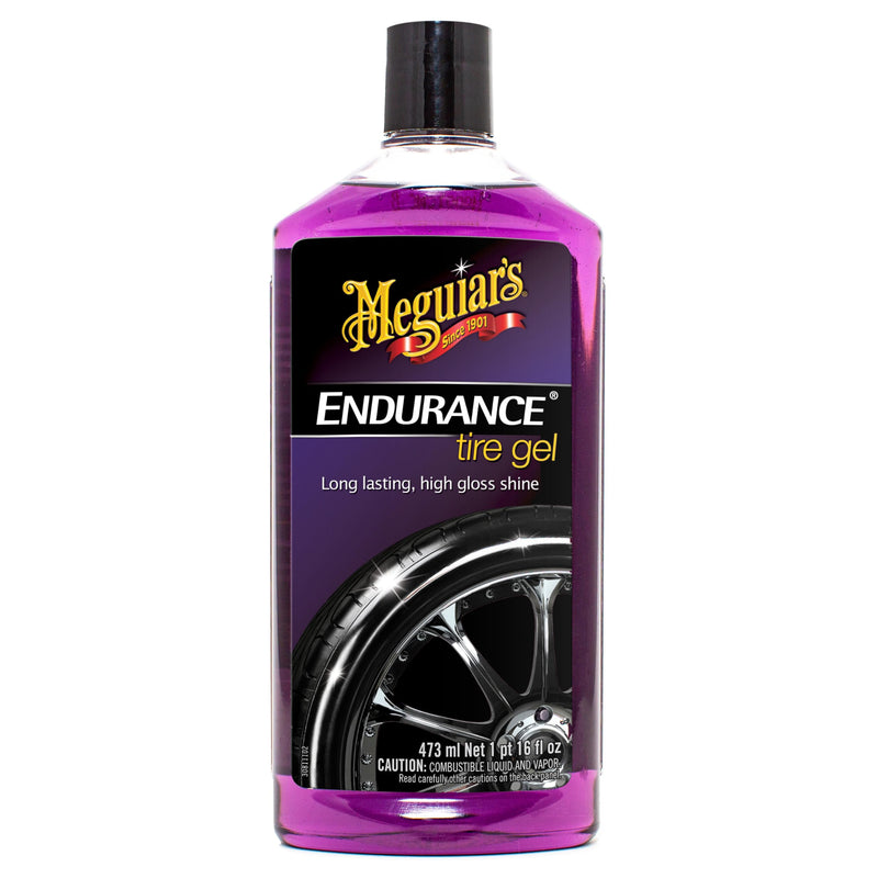 Meguiar's G7516 Endurance Tire Gel, Premium Tire Gel for a Lasting Glossy Shine - 16 Oz Bottle, PURPLE 16 Fl Oz (Pack of 1)