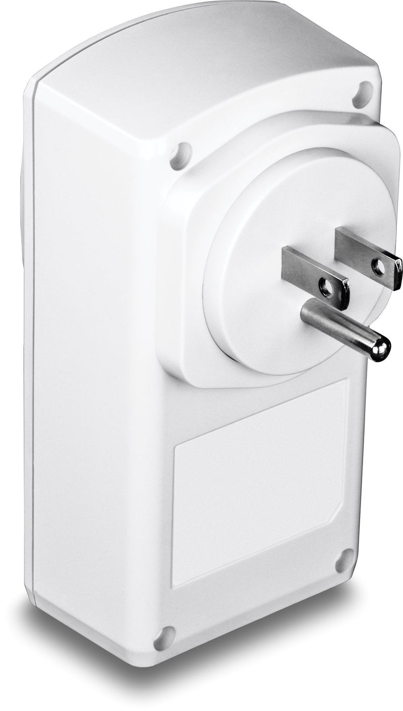 TRENDnet Powerline 500 AV Nano Adapter Kit with Built-in Outlet, Power Outlet Pass-Through, Includes 2 x TPL-407E Adapters, Plug & Play, Ideal for Smart TVs, Gaming, White, TPL-407E2K AV 500 Pass-Through Starter Kit