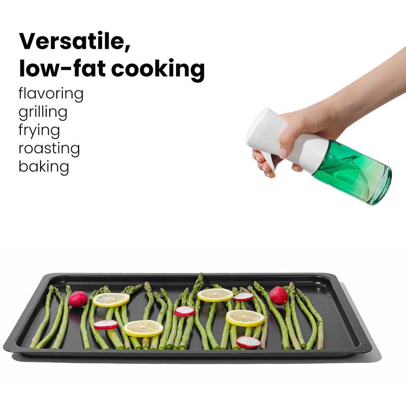 Mistifi Glass Oil Sprayer/Mister 5.1 fl oz (150ml), For Cooking Oil, Olive Oil, Soy Sauce, Vinegar, Non-Aerosol Refillable Dispenser, Spray Bottle (FS640)