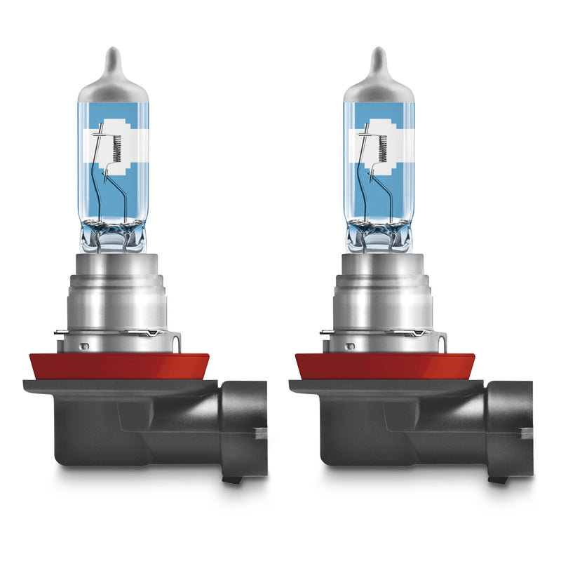 OSRAM Night Breaker Laser H8, +150% More Brightness, Halogen Headlight Bulb, 64212NL-2HB, 12 V Car, Hanging Box (2 Lamps), White