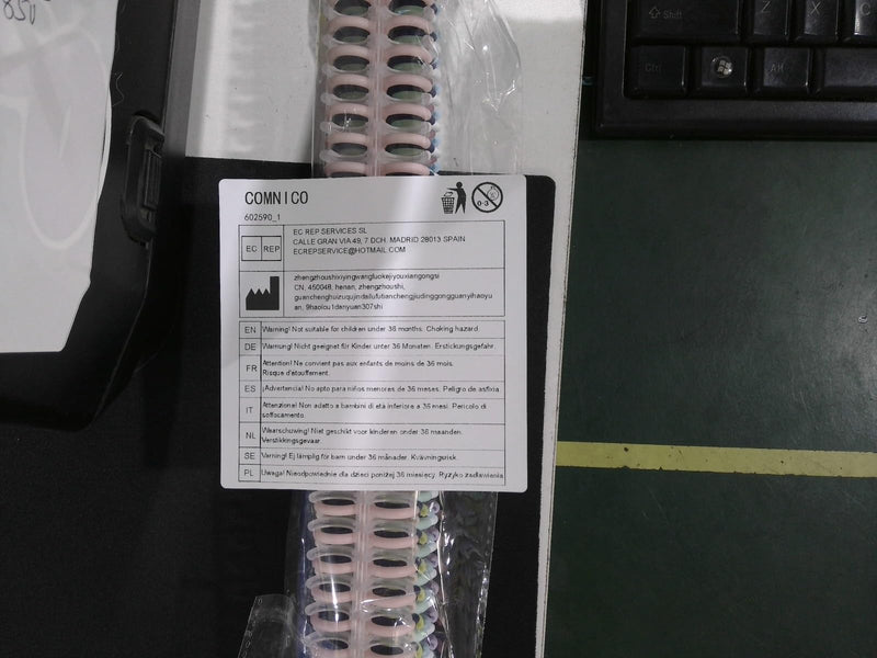Binding Spines, 10Pcs Plastic Binding Combs Binding Machine 30 Hole Click Binding Ring Spiral Book Binder Coils for Student Teacher Business Document File Making Office and School Use