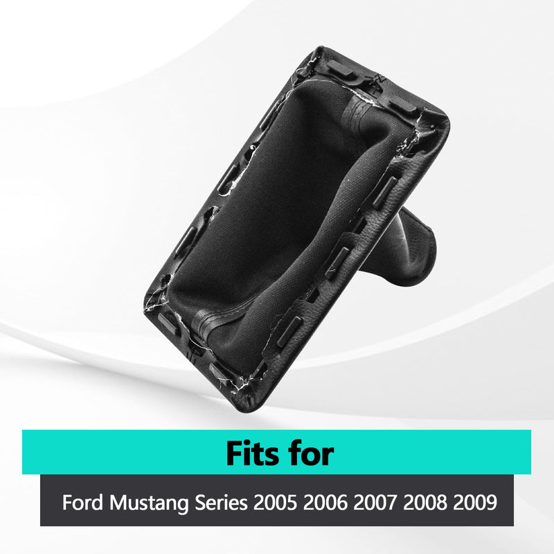 Manual Transmission Shifter Boot Cover Compatible with Ford Mustang Series 2005 2006 2007 2008 2009 Replaces 8R3Z-7277-AA, Gear Change Boot