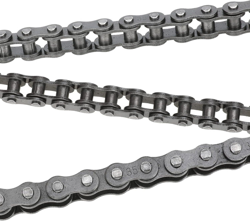 YOXUFA #35 Roller Chain for Mini Bike Coleman CT100U CC100X Baja Doodle Bug Dirt Bug Racer DB30 Motovox MBX10 MBX11 MMB80 Predator 79cc 97cc 100cc Engine Powersports Parts 140 Links Drive Chain