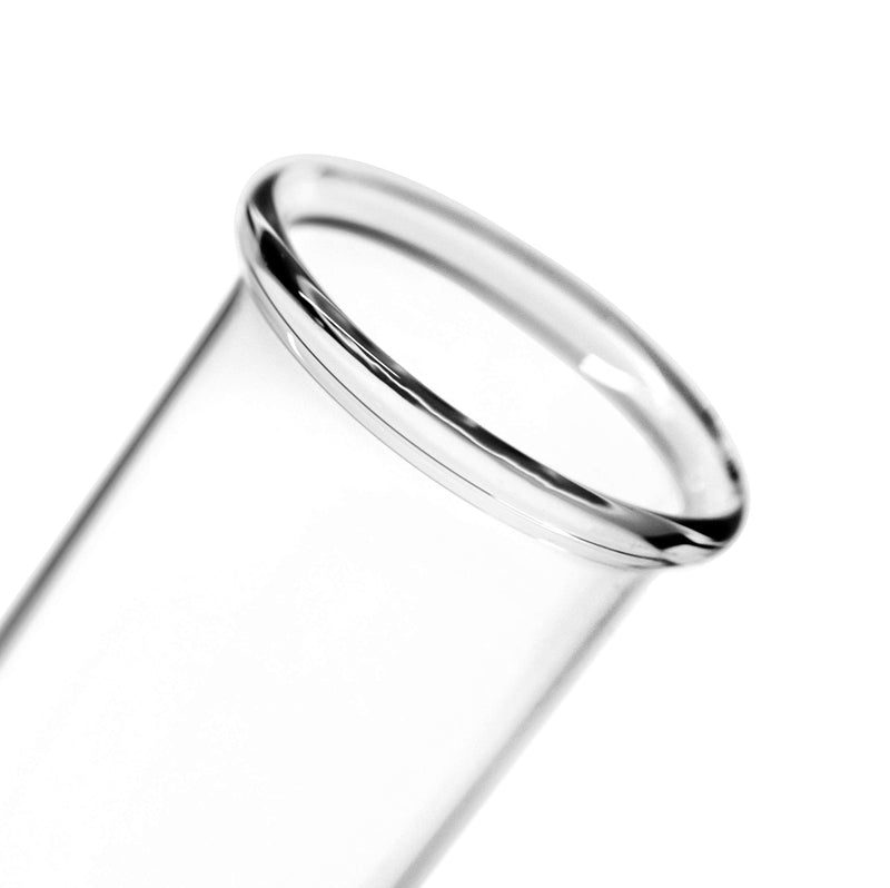 EISCO 48PK Test Tubes, 15ml - Borosilicate 3.3 Glass - 1.2mm Thick Walls, Beaded Rim - Superior Heat & Chemical Durability - 5.25" Tall, 0.6" Diameter Blank Tube