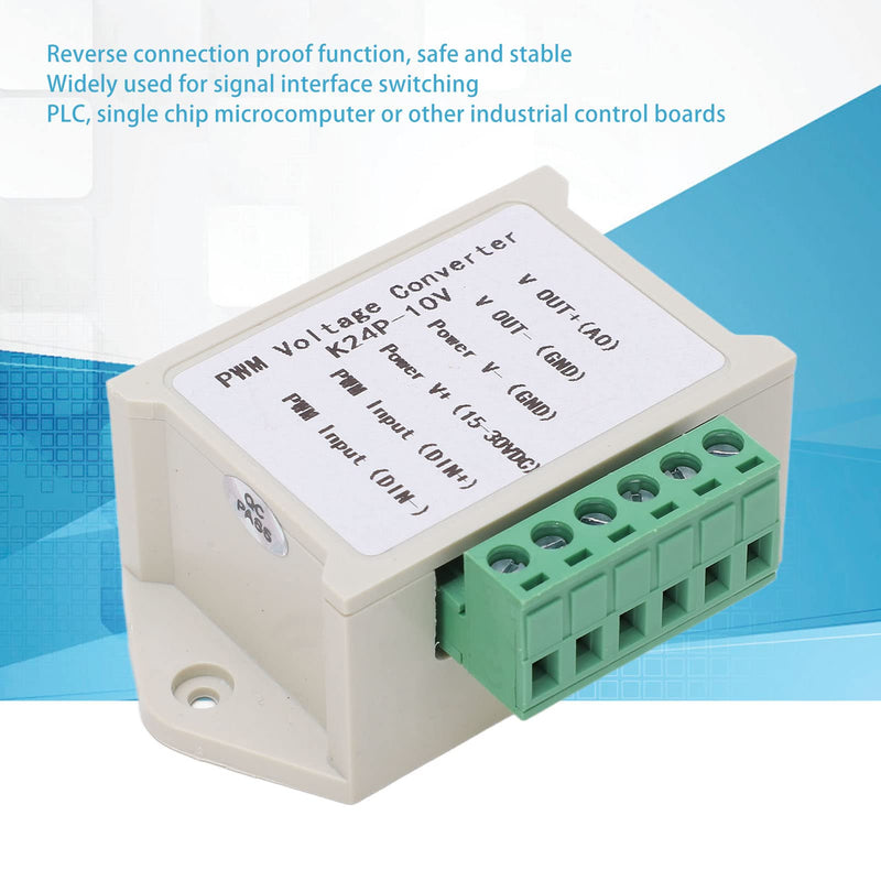 PWM Voltage Converter 24V to 0-10V Analog Stable Connection Widely Used for PLC Interface Switching