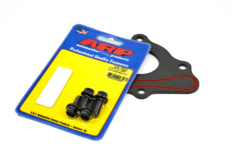 Michigan Motorsports Camshaft Thrust Retainer Plate LS Includes Flat Head Bolt Kit ARP 134-1002 Gen III IV 4.8 5.3L 6.0L 6.2L LSX LS1 LQ4 LQ9 LS2 LS3