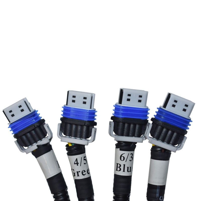  [AUSTRALIA] - A-Team Performance - LSX Ignition Coil Harness Pair 12 Inch and 4 Plugs Relocation - Compatible with Chevy Small Block V8 Gen. 293, 325, 346, 350, 364, 376, 427