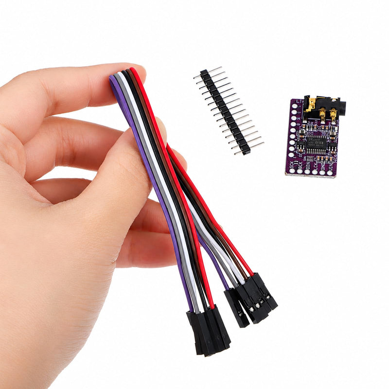 2Pcs IIS PCM5102 PCM5102A AUX Stereo Digital Audio | DAC Decoder Board Module Player Voice Module Digital to Analog Audio Converter