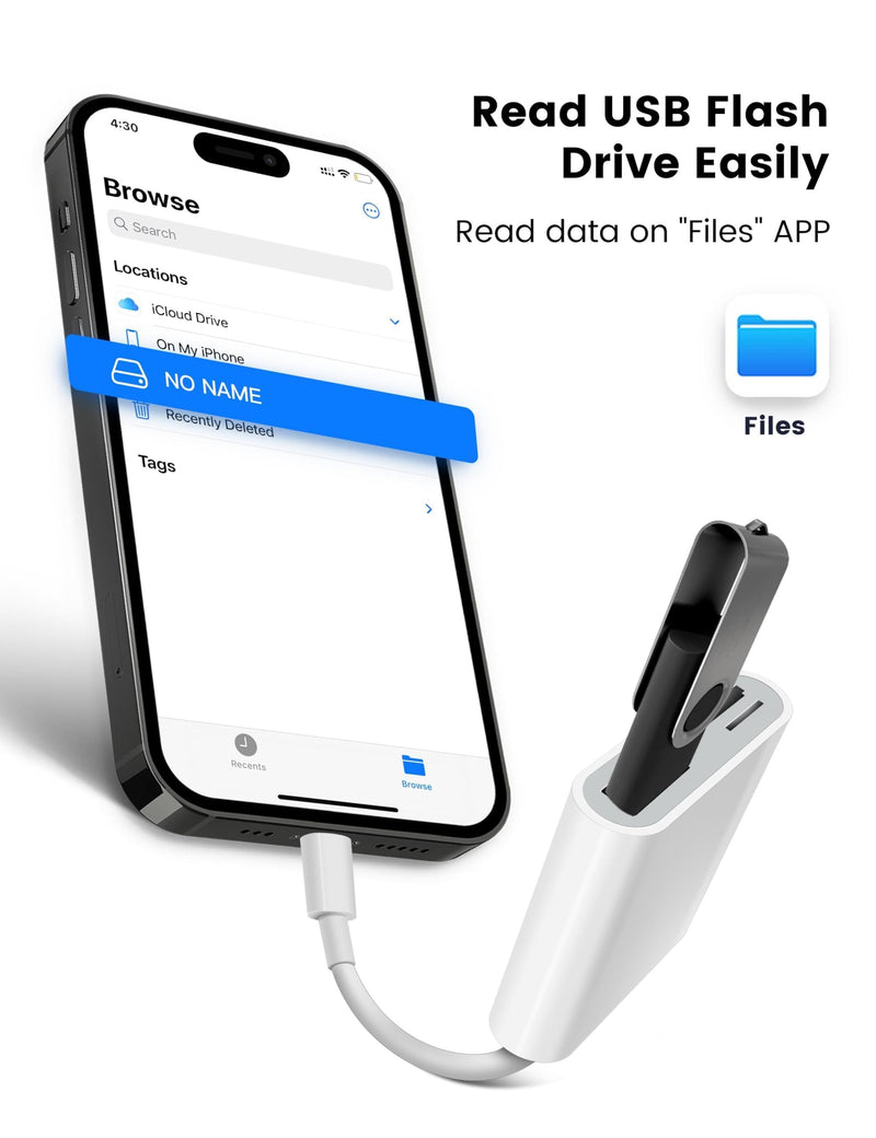 USB-C 3-in-1 SD Card Reader with SD, Micro SD Card Slots and USB Port, High-Speed Data Transfer