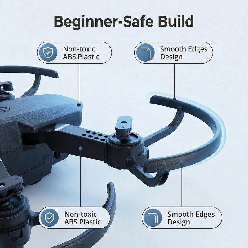 Drone with Camera 1080P HD,FPV Foldable Mini Drone for Adults （Black） | Drone with Camera 1080P HD,FPV Foldable Mini Drone for Adults