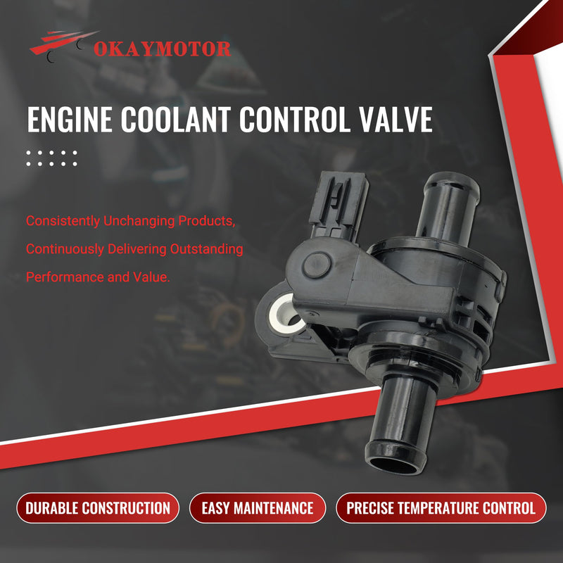 Engine Coolant Control Valve for 2019-2024 Lexus NX250 UX200 Toyota RAV4 2.0L 2.5L 16671-24020 16671-F2020