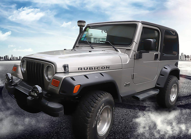 TJ Hood Latches for Jeep Wrangler, Locking Hood Latch for 1997-2006 Jeep Wrangler TJ Accessories, Upgrade, Eliminate Hood Flutter Bounce,1Pair For 1997-2006 Jeep TJ