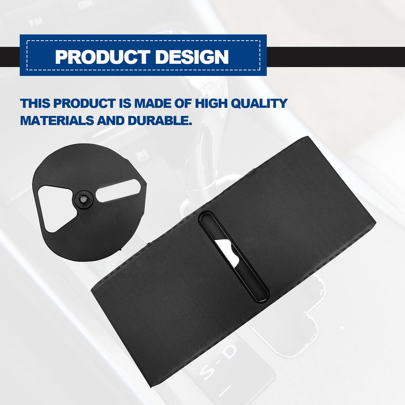 35975-53020 Shift Slider Center Console Slide Cover Compatible with IS250 IS350 2005-2013 Replace Gear Shift Position Slide Cover