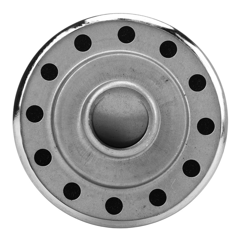 Round Valve Cover Breather, Push in Breather Fit, Oil Filler Cap Replacement for SBC BBC SBF 327 350 302 454 502 1‑1/4 in Hole Valve Cover