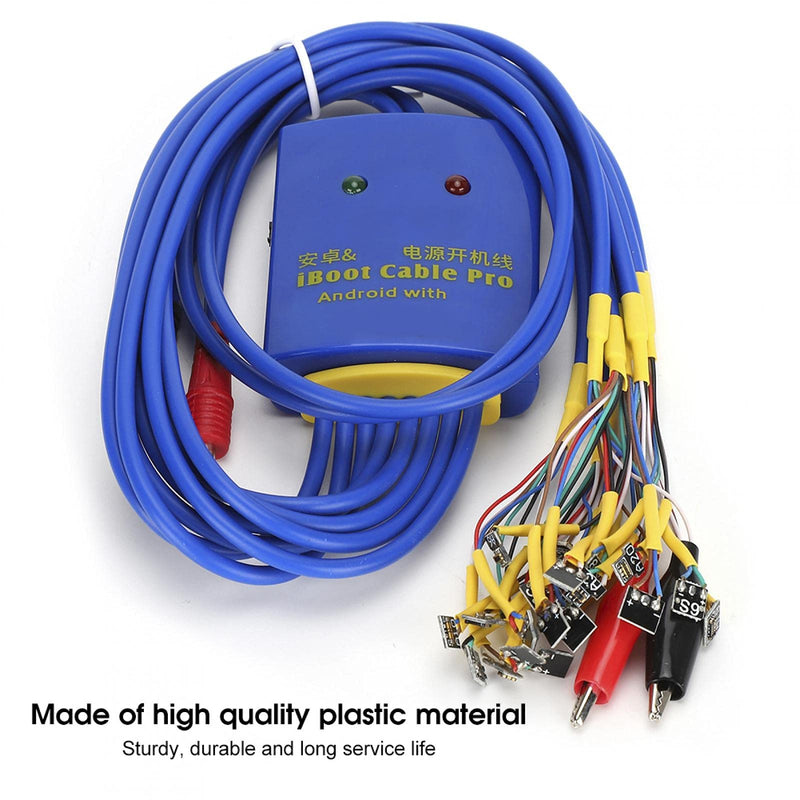 Multipurpose Phone Power Test Cable, Smart DC Power Supply Boot Control Line Cable, Current Test Cable Motherboard Repair Testing Tool for Phone