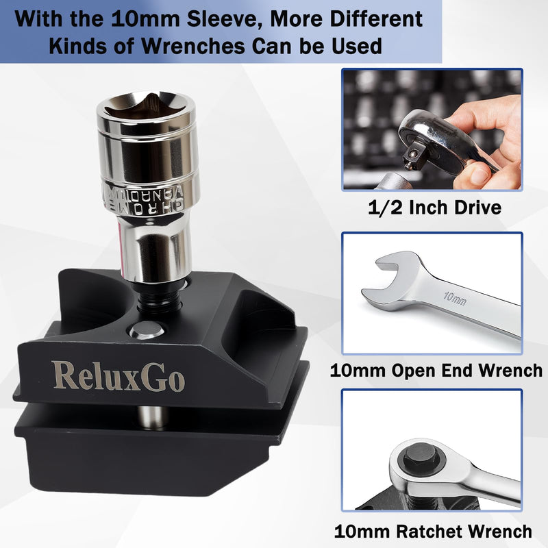 Universal Suspension Strut Split Hub Steering Knuckle Spreader Tool, Strut Spreader Tool, Compatible with Volkswagen Audi BMW Ford Peugeot Citroën