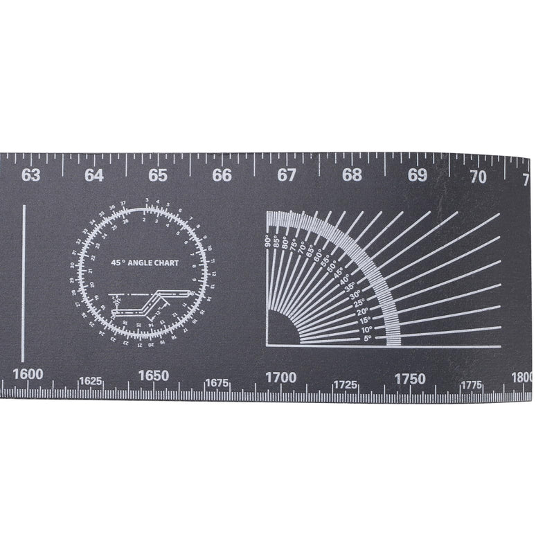 Pipe Measure Tool,Flex Angle Measuring and Marking Gauge,White,71.26 inche 71.26 inches