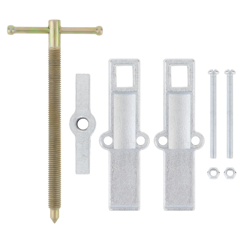 4 Inch Two Jaw Bearing Puller Tool, Adjustable Carbon Steel Gear Pulley & Flywheel Remover Kit for Motorcycle, Car & Machine Use 4 Inch