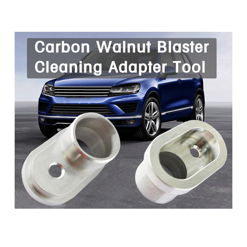 Aluminum Carbon Walnut Blaster Cleaning Adapter Tool Compatible with Volkswagen Audi DI FSI TSI TFSI Engine Intake Port Valve