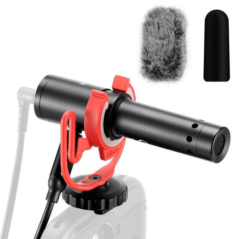 Neewer Microphone Plug & Play, USB C Digital Output Noise Canceling High Sensitivity Cardioid Microphone with Shockmount and Foam Windshield for Smartphones and Laptops, KM17