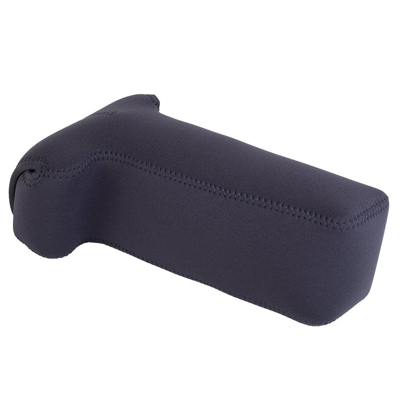 OP/TECH USA Soft Pouch – Compact digital camera case, lightweight accessories pouch, sleek neoprene sleeve for DSLR, perfect for backpacks & travel – durable protection in style D-SLR Tele| Black