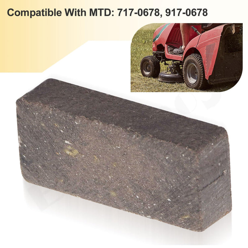 790006 799021 799021A Brake Puck/Brake Pad, Compatible With Craftsman/Poulan/Husqvarna 790006, 799021, 120961X, 532120961, for MTD 917-0678, 717-0678 (2 Pack) 2 Pack