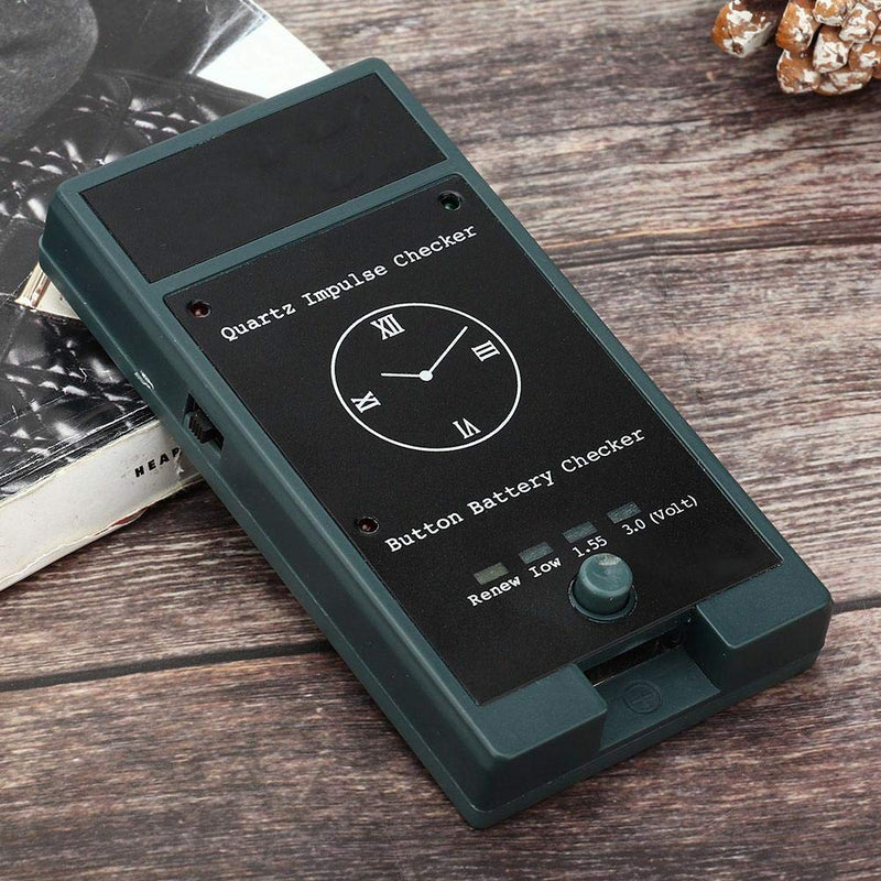 Battery Tester Checker, Electric Quartz Movement Watch Battery Tester Checker Watch Pulse Tester Analyzer Battery Watch Repair Tools Accessory for Watchmakers and Watch Repairing Workers