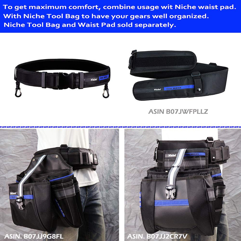 Niche Heavy Duty Tool Waist Belt TL-6204 2"(W) x 46" (L)