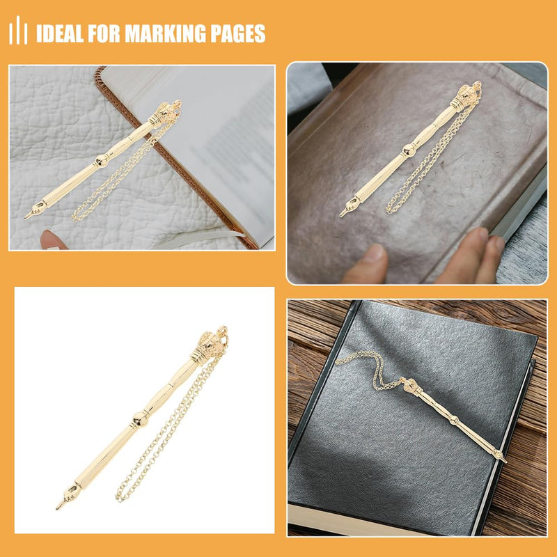 LUOZZY Jewish Bible Reading Pointer Tool Elegant Metal Finger Torah for Mitzvah Wedding 17cm Gold Crown Head Adult Ceremony
