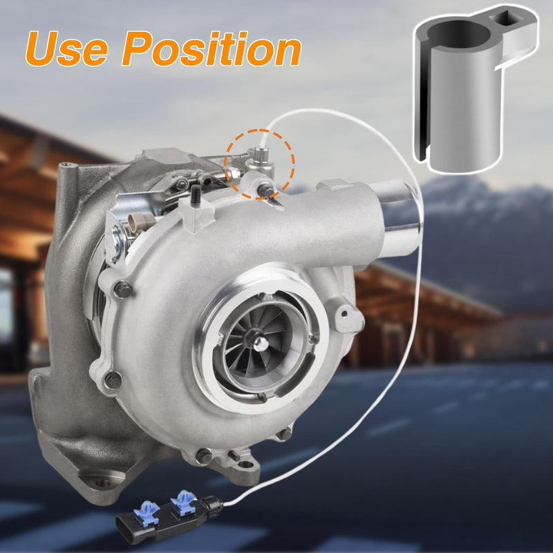 Turbo Vane Position Sensor Socket Tool Compatible with Chevrolet Chevy GMC Silverado Sierra 2500 3500 HD 6.6L & Duramax Diesel LLY LBZ LMM LML Isuzu F Series Diesel Engines 2004-UP