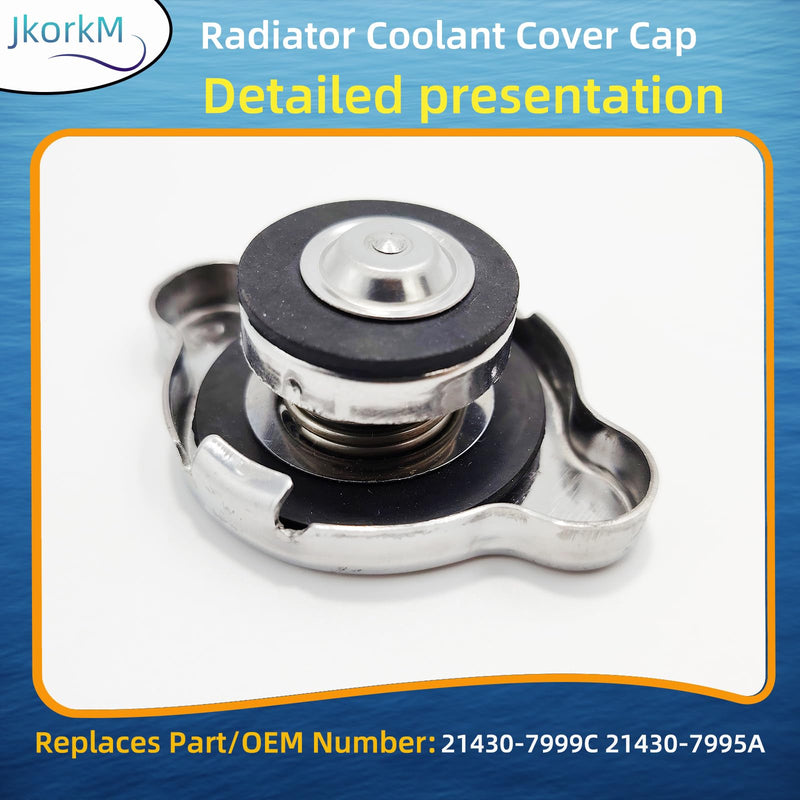 21430-7999C Radiator Cap Compatible With Nissan 200SX 350Z 370Z Infiniti FX45 FX35 21430-7995A Radiator Coolant Cover Cap OEM 21430-7999C 21430-7995A 214307996C 214307999A (88kPa (0.9))