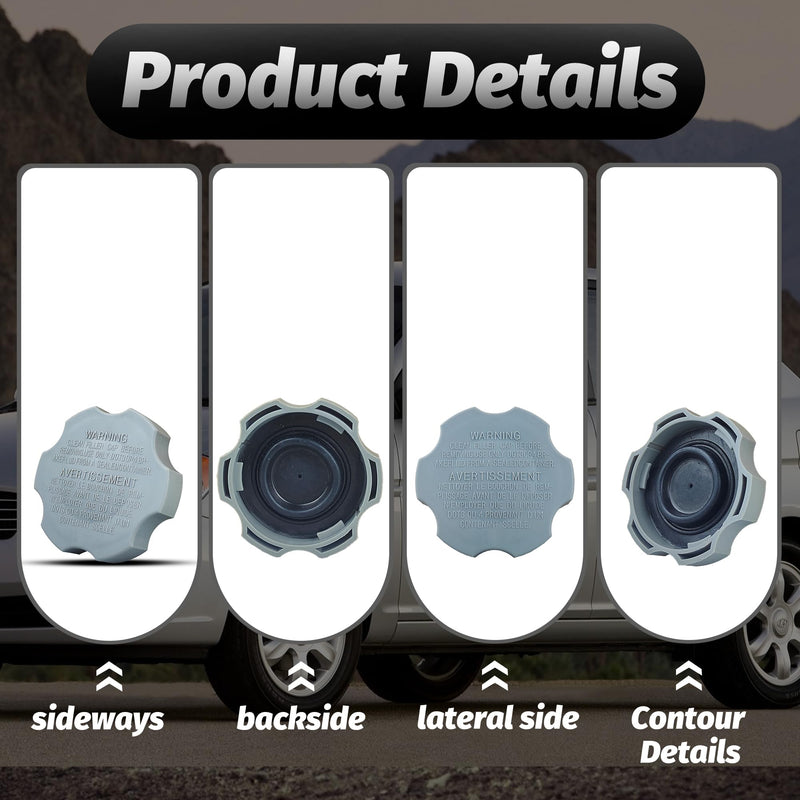Brake Master Cylinder Fluid Reservoir Cap Compatible with Hyundai Accent Elantra Elantra GT Tucson Veloster Sonata Santa Fe Palisade Kona