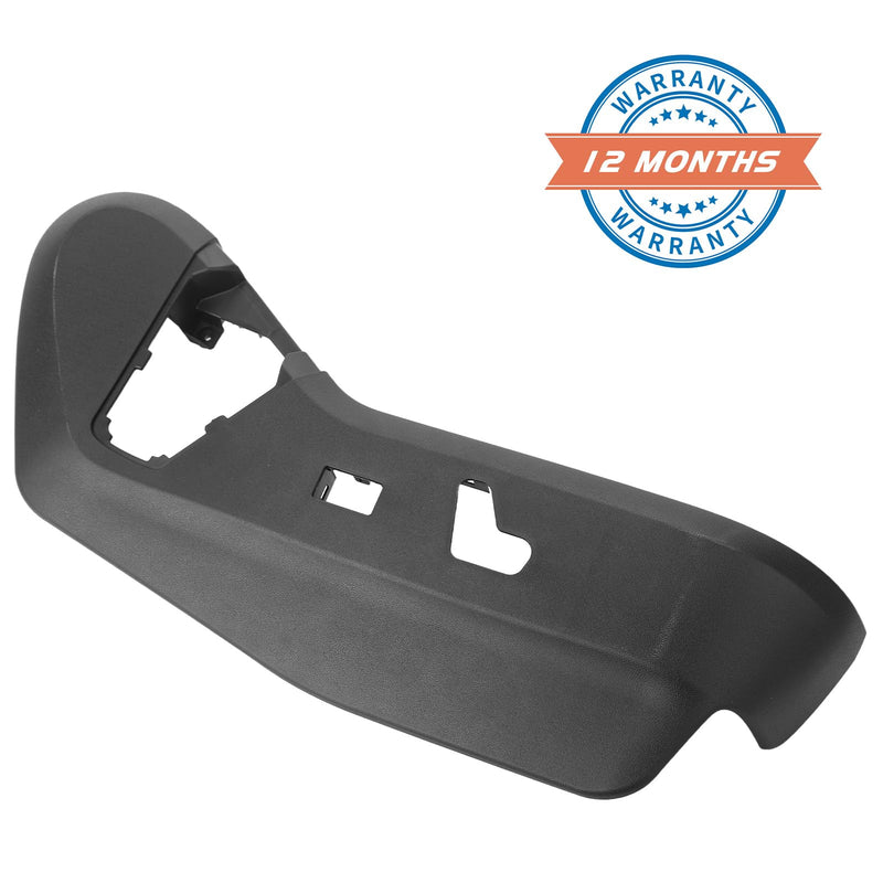 924-438 Black Left Driver Side Seat Track Cover, Power Seat Switch Panel Bezel Seat Track Shield Cover Trim Compatible With Chrysler Dodge Vehicle 2011-2016 Town & Country, 2011-2019 Grand Caravan