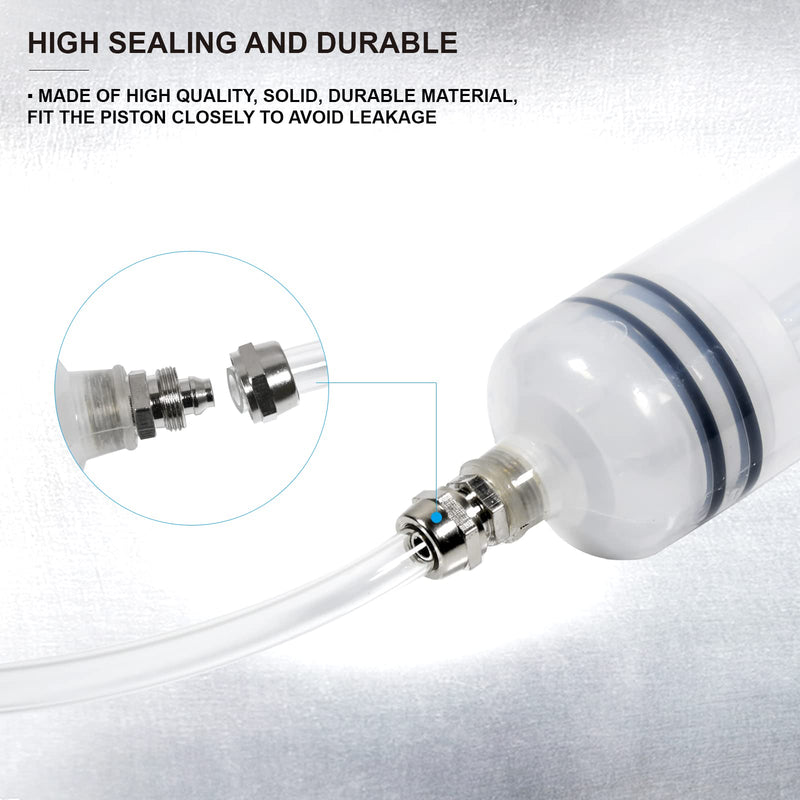 Engine Oil Extractor Pump Brake Fluid Extraction Syringe Vacuum Filling and Extracting Pump Capacity 500CC