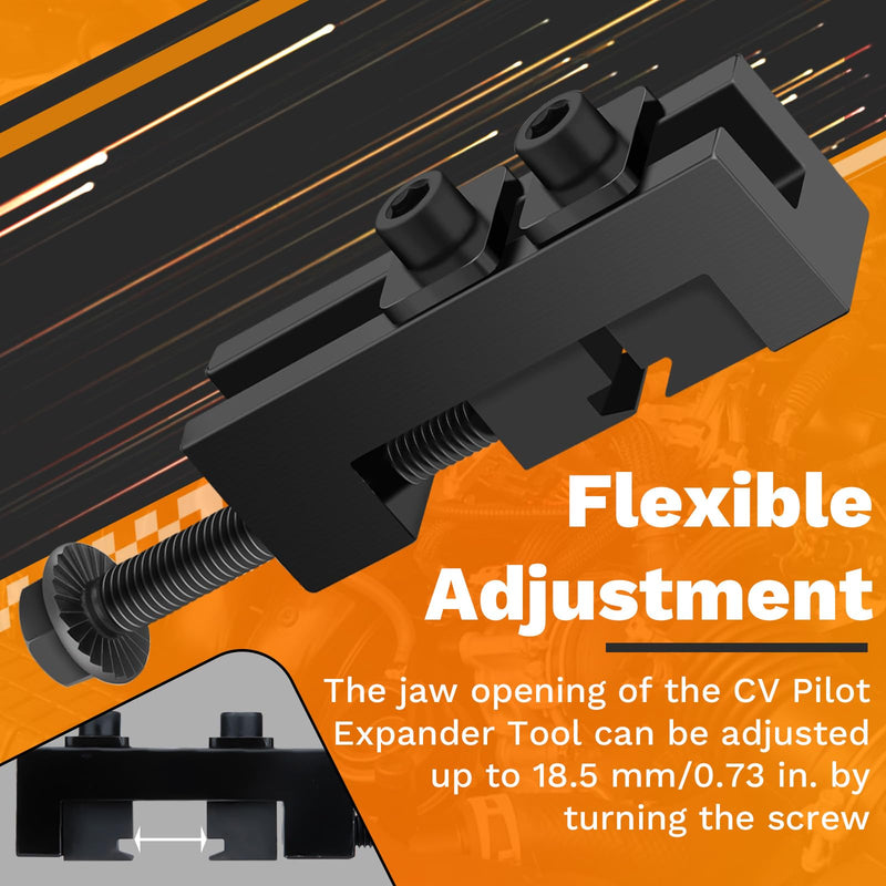 CV Boot Clamp Pliers, CV Axle Boot clamp Tool, Single Ear Hose Clamp Plier, Joint Boots Clamp Pliers, Widely Used Shaft Clamping Tool, Fits Most Car Models,OEM 09521-24010