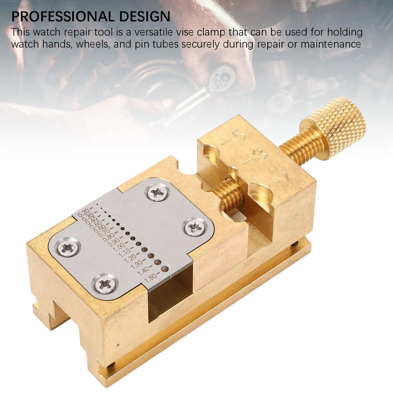 Universal Mini Drill Press Vise Clamp Table Bench Vice for Jewelry Walnut Nuclear Watch Repairing Clip On Sculpture Craft Carving Bed Tool. Watch Repair Vise Clamp Holder Tool