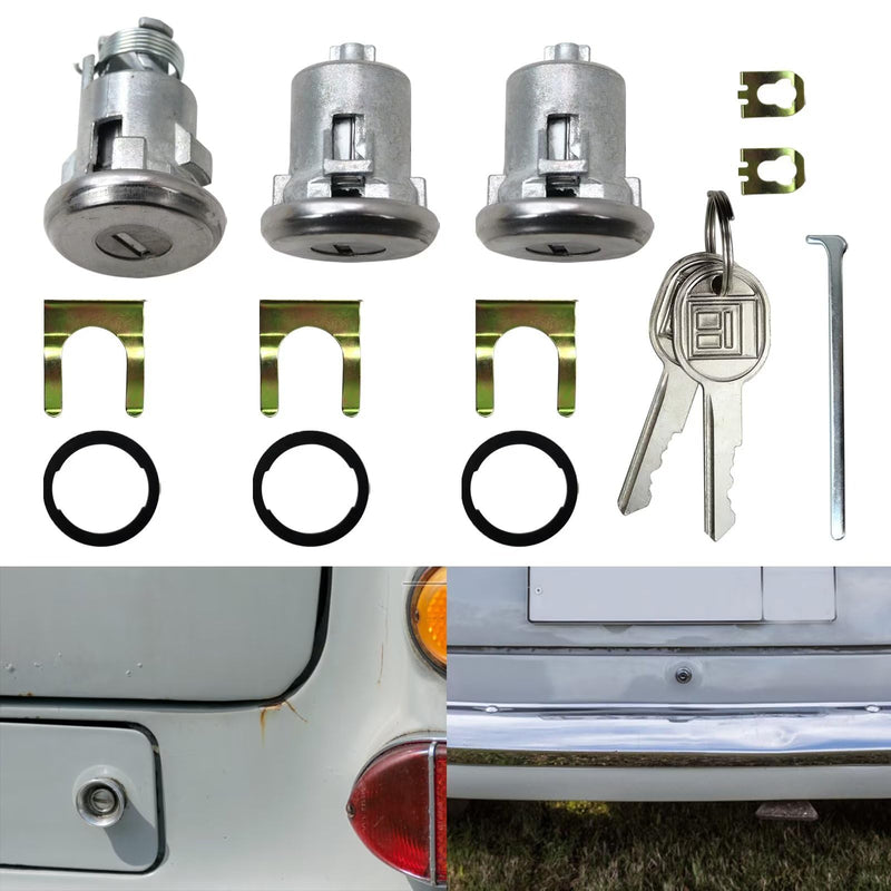 654394765282 Door Trunk Lock Key Set Replacement for Monte Carlo