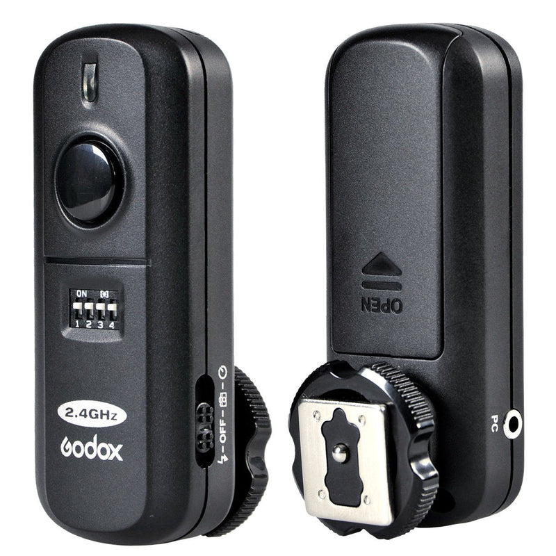 Godox FC-16 2.4Ghz 16 Channels Studio Remote Wireless Flash Trigger with Remote Receiver for Nikon Camera D3100 D3200 D600 D90 D800E D800 D700 D300S D300 D200 D7100 D7000 D5100 D5000 D4 D3S D3X D2Xs