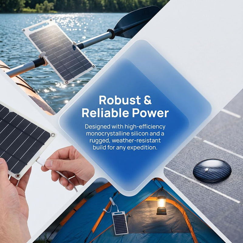 1Pcs USB Charger, Portable Kit for Camera, Cell Phone Charging, Camping, Hiking, Outdoor Travel 5V 6W, White