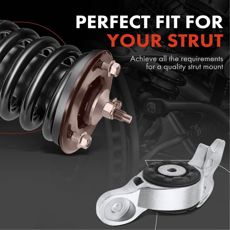 A-Premium Rear Driver or Passenger Suspension Strut Mount Compatible with Chevrolet Malibu 2016-2021 Buick Regal Sportback 2018-2020 L4 1.5L 1.8L 2.0L Set of 1