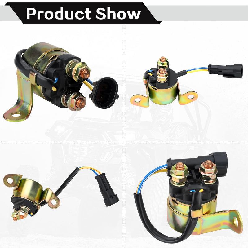 Starter Solenoid Relay for Polaris Ranger 400 500 570 700 800 Sportsman 500 700 800 RZR 4 S XP 570 800 900 Replace 4010947 4012001